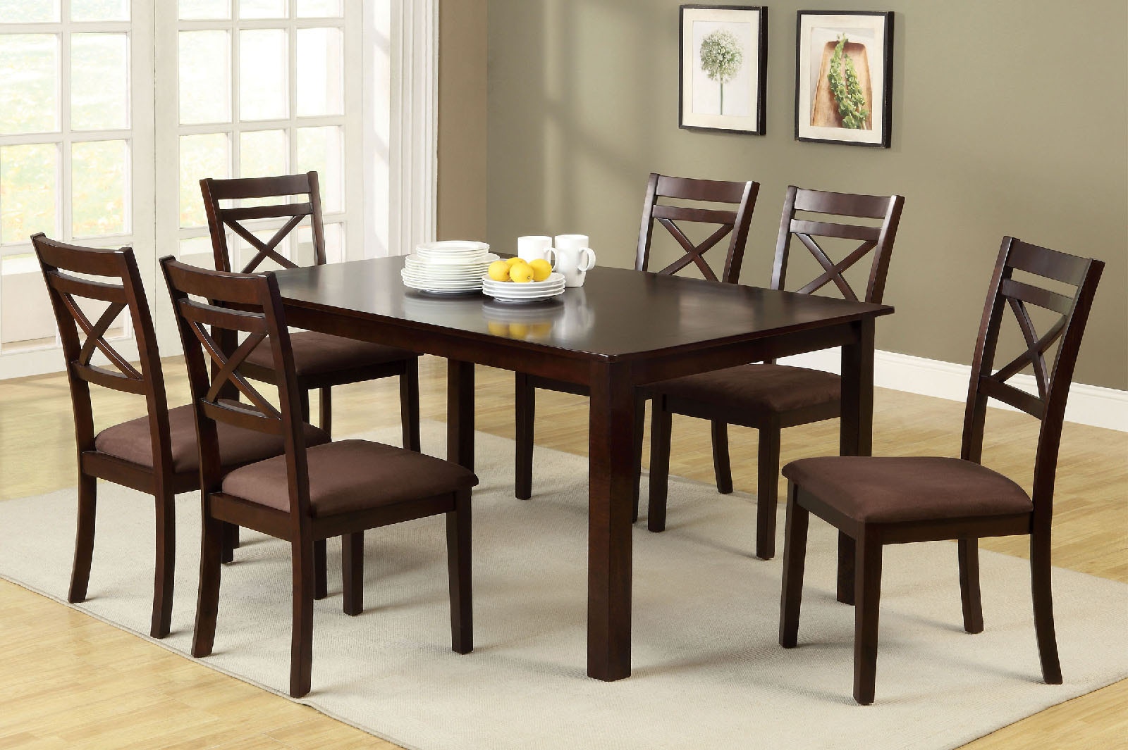 weston solid wood dining table