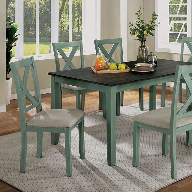  7 Pc. Dining Table Set 