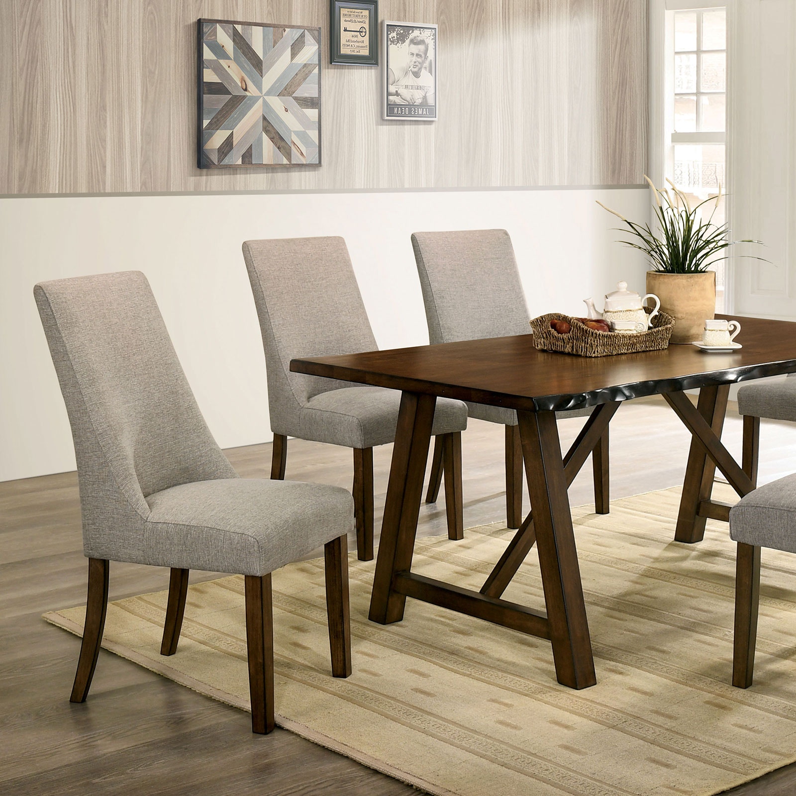  7 Pc. Dining Table Set 