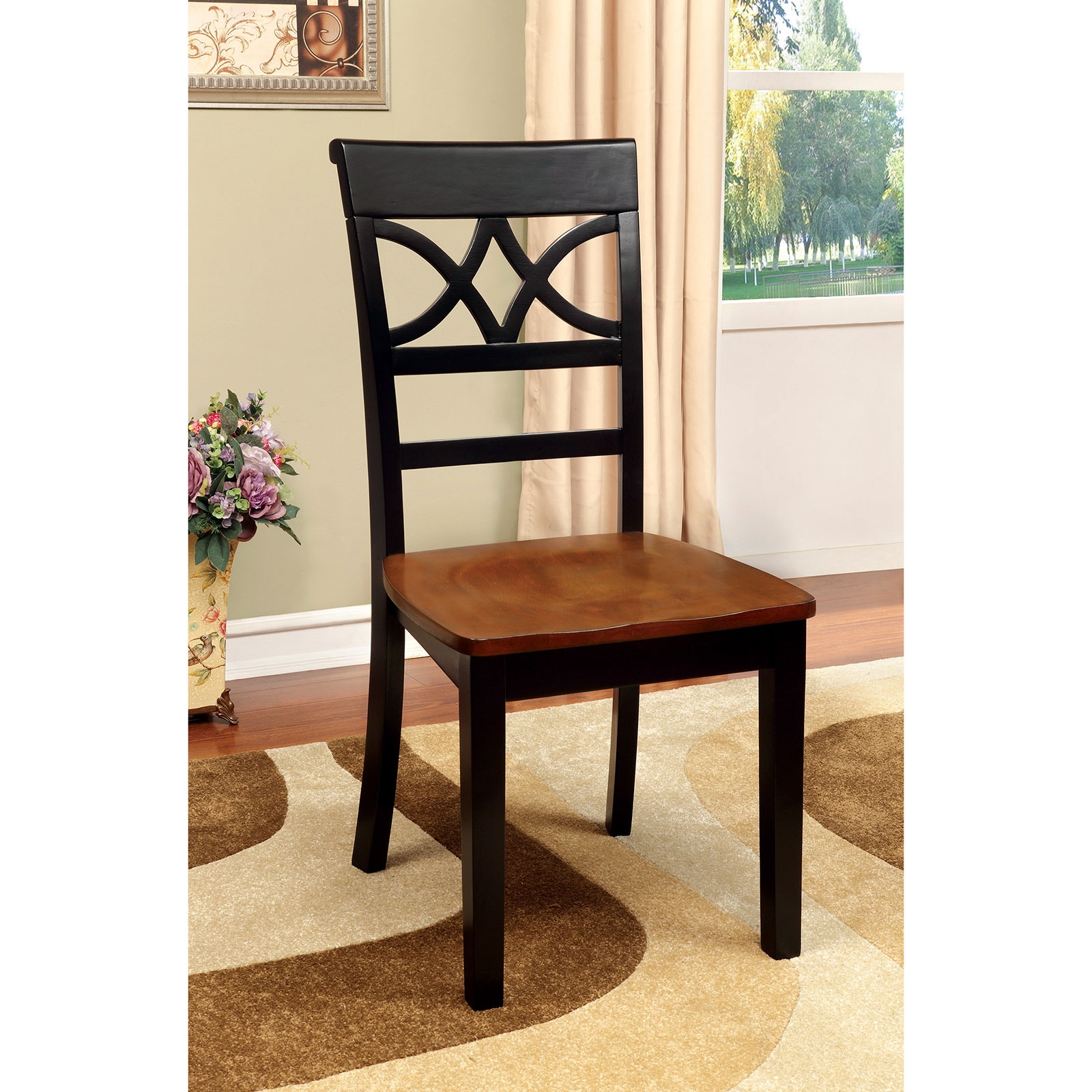 Furniture of America Casual Dining Side Chair (2/Box) CM3552BC-SC 