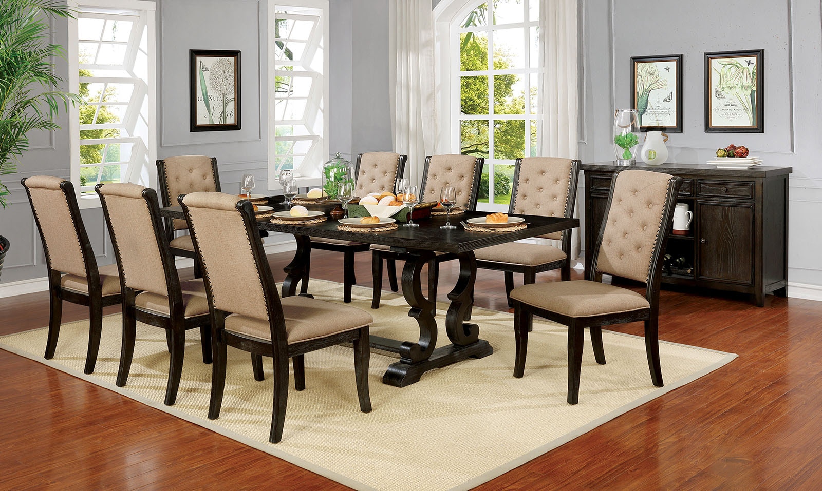 chesapeake 7 piece dining set