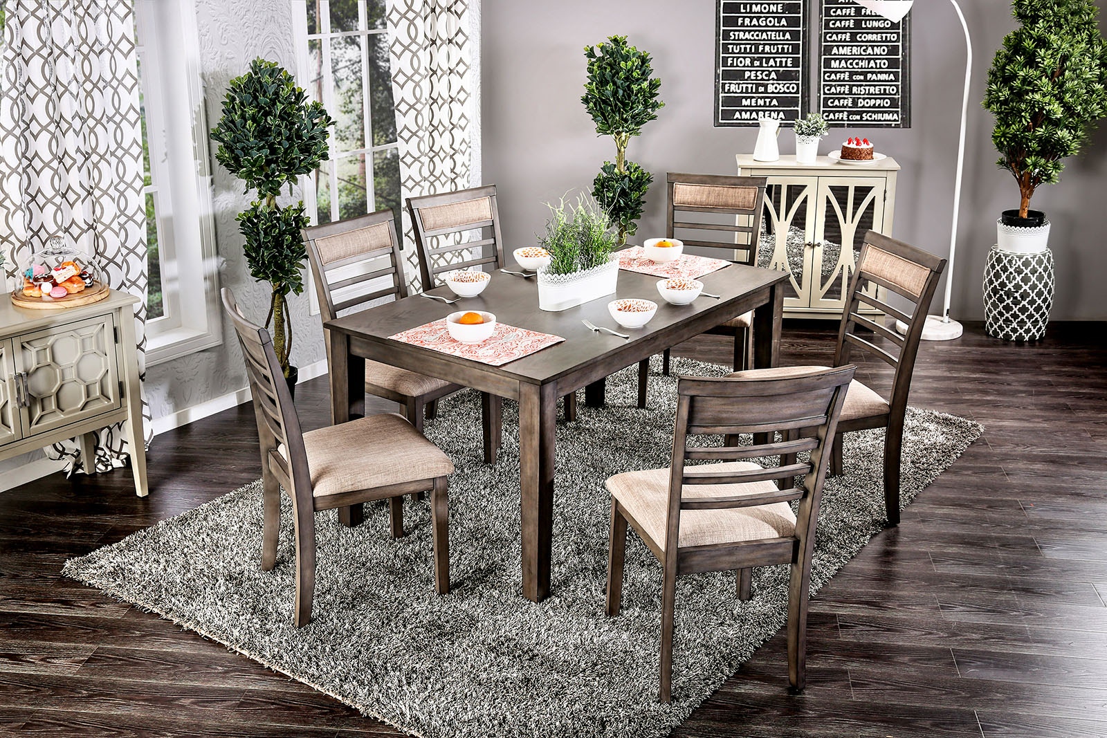 Casual dining table discount set