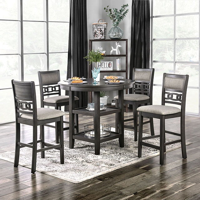 5 pc counter on sale height dining set