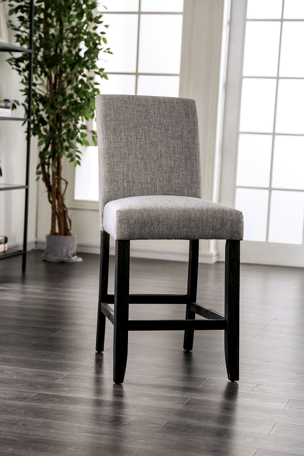 gray bar height chairs