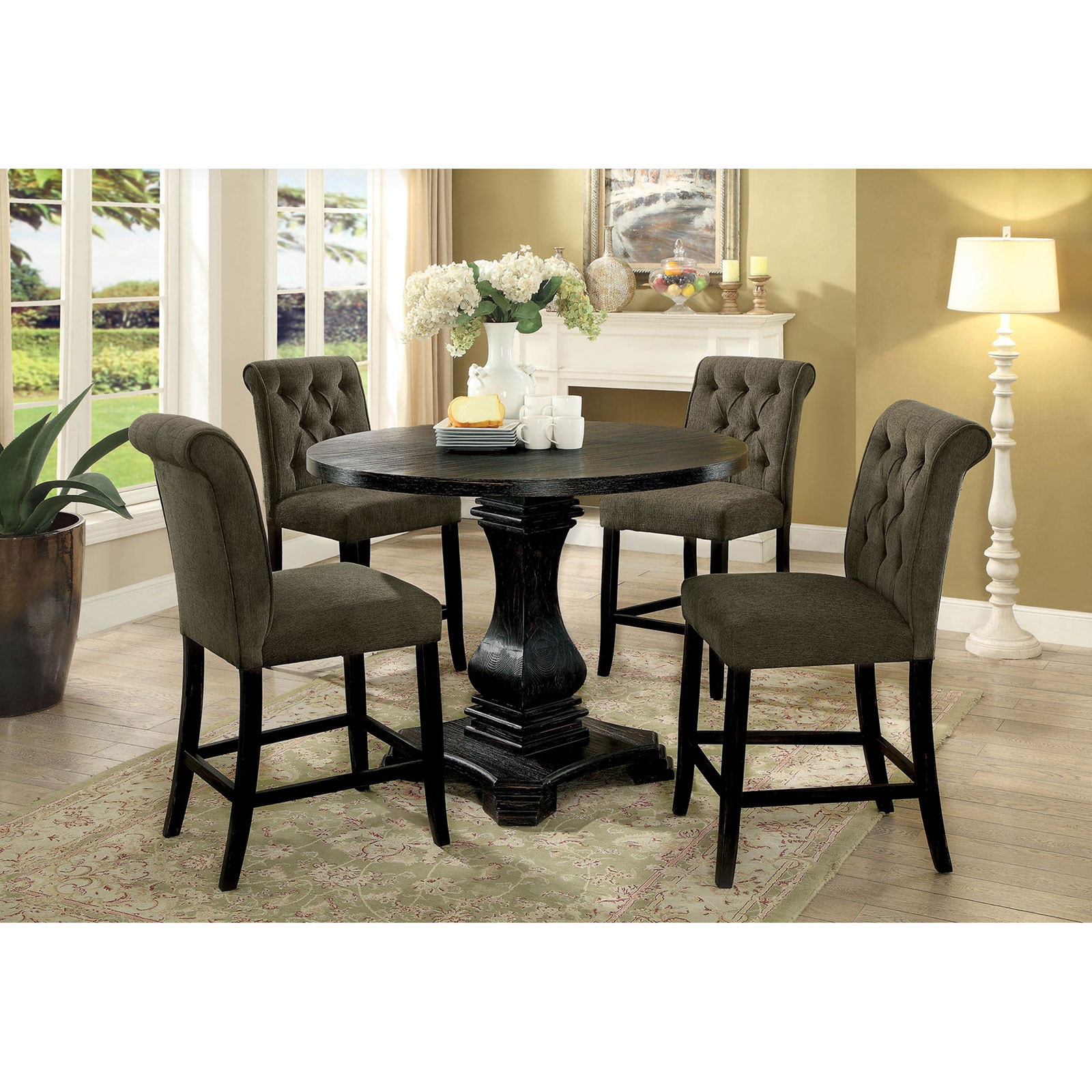 Furniture of america nerissa store dining table