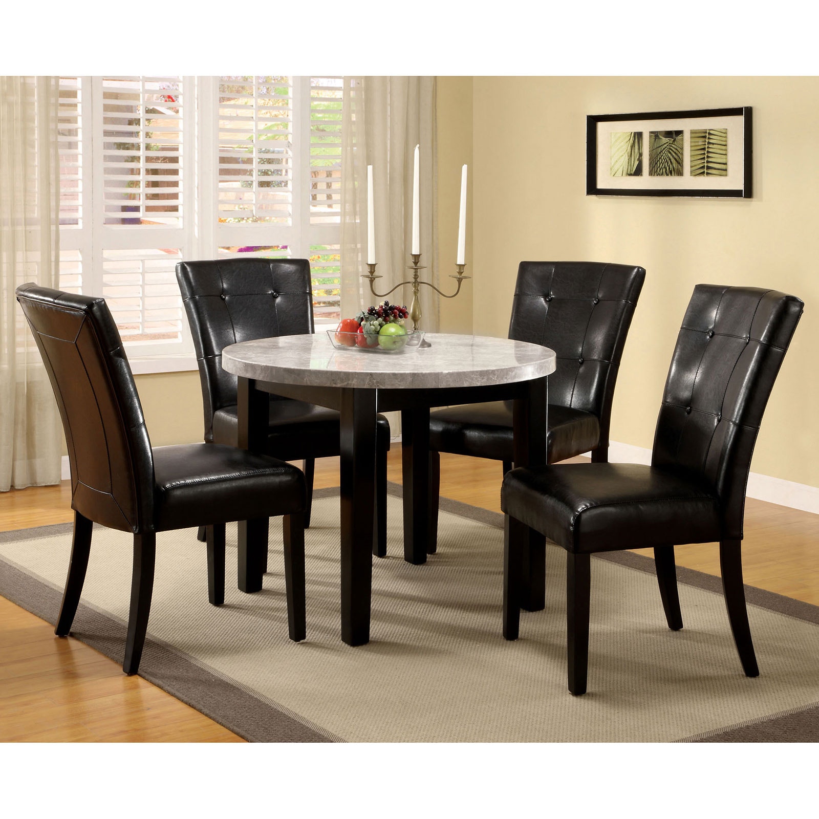 leons 5 piece dining set