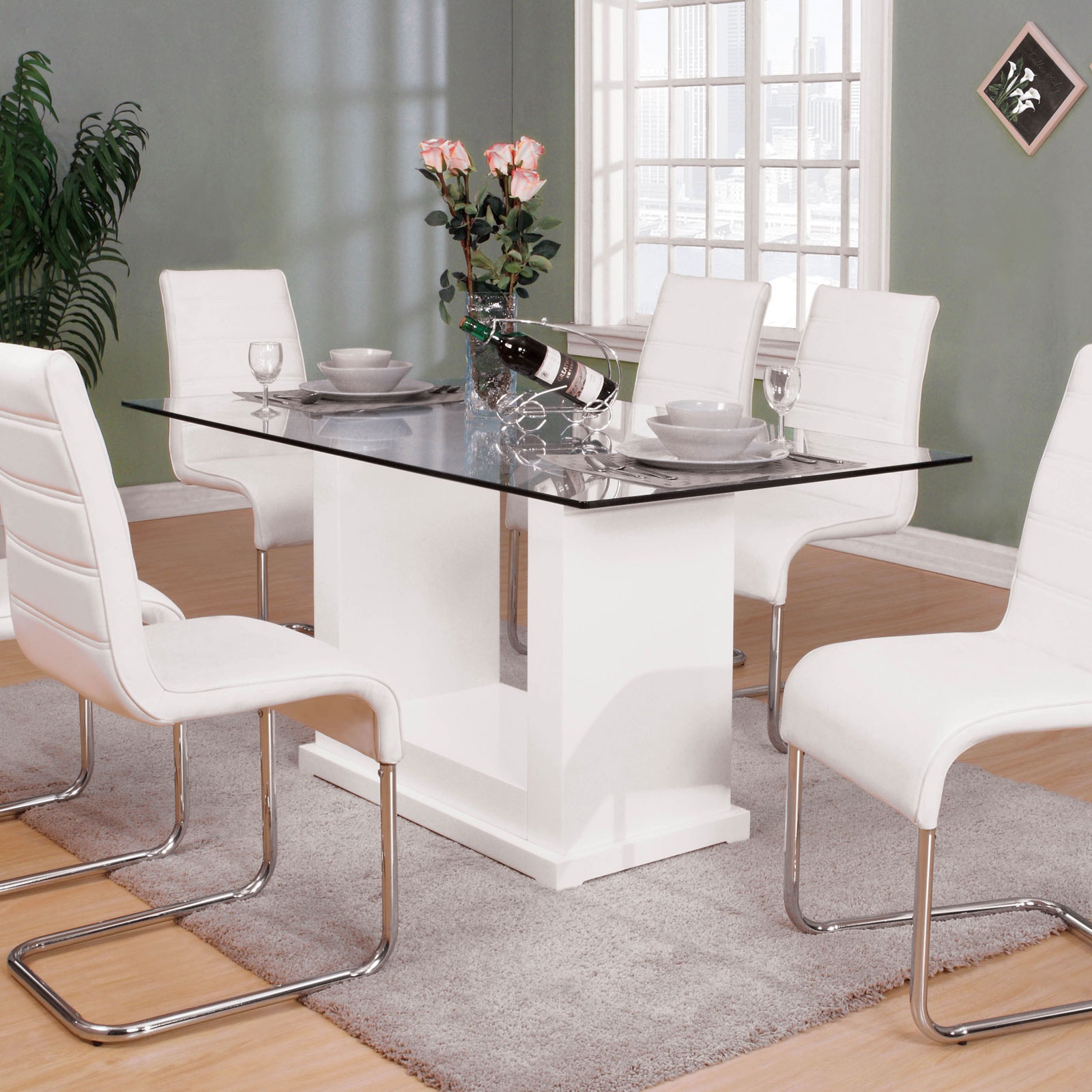 Furniture of America Dining Table CM3917T-TABLE