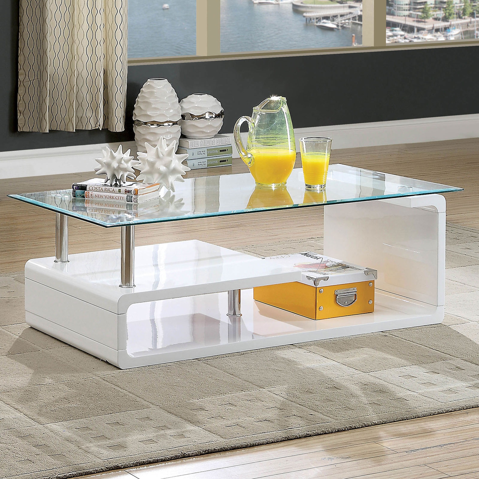 Furniture of America Coffee Table CM4056C