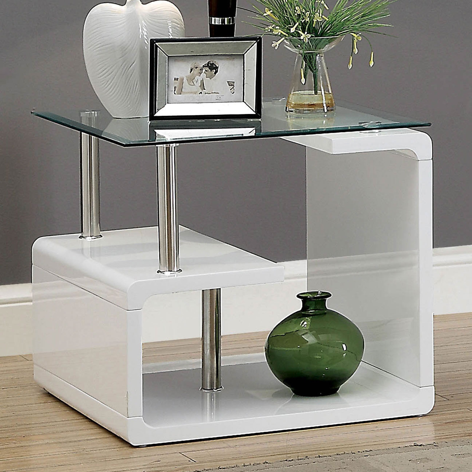 Furniture of America End Table CM4056E