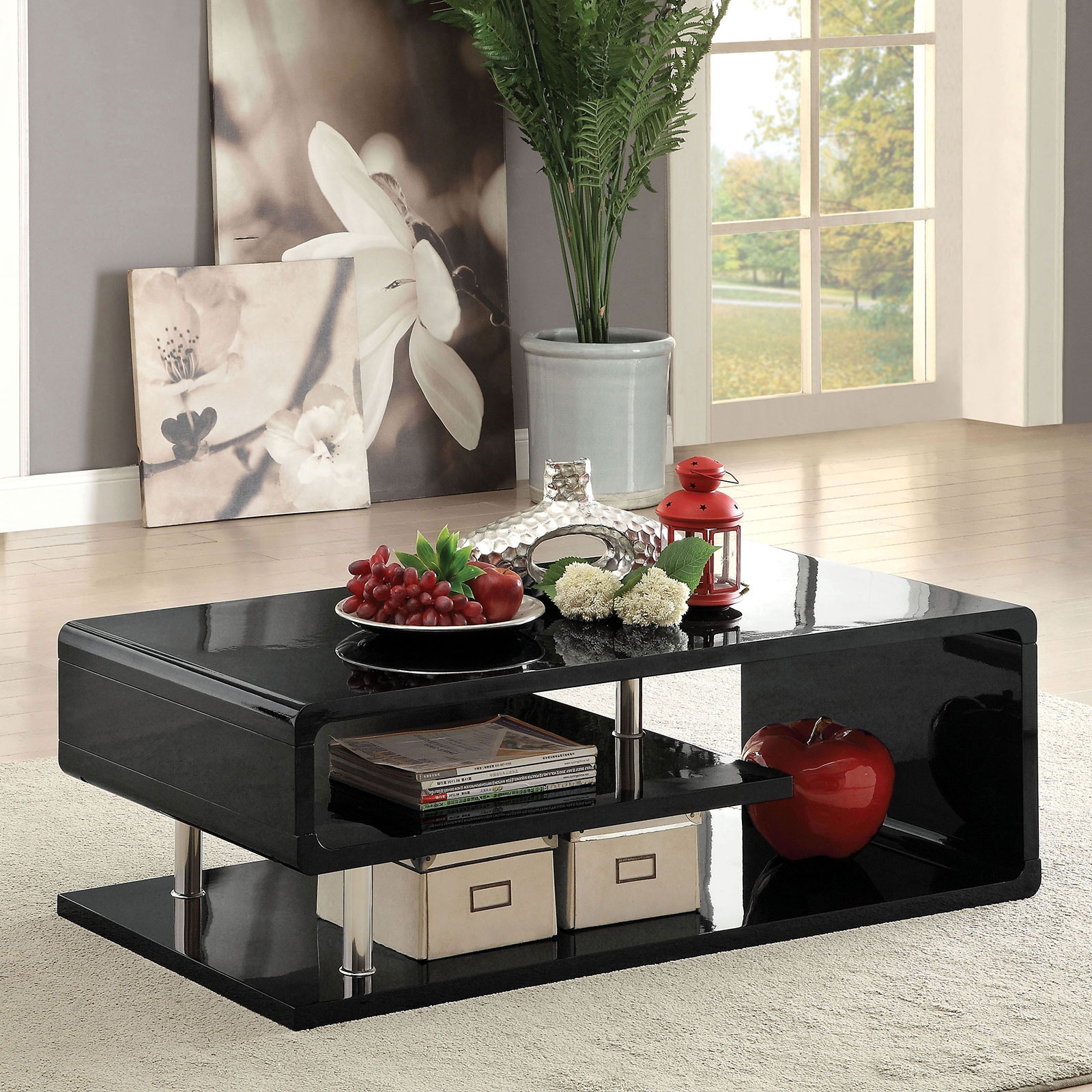 Amazon.com: SERWALL HDPE Patio Coffee Table, Rectangle