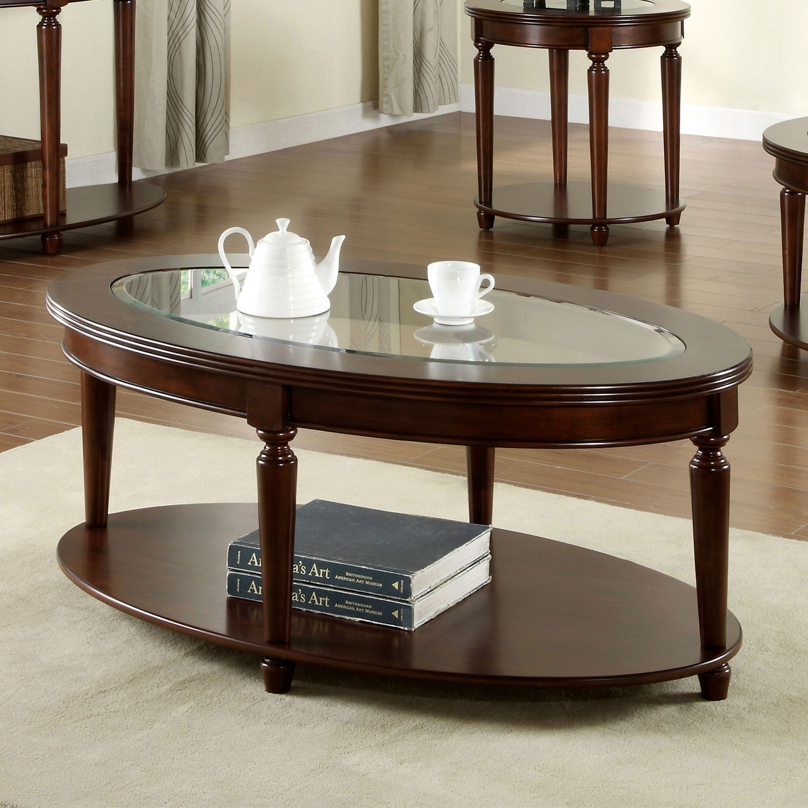 Furniture of America Coffee Table CM4131OC