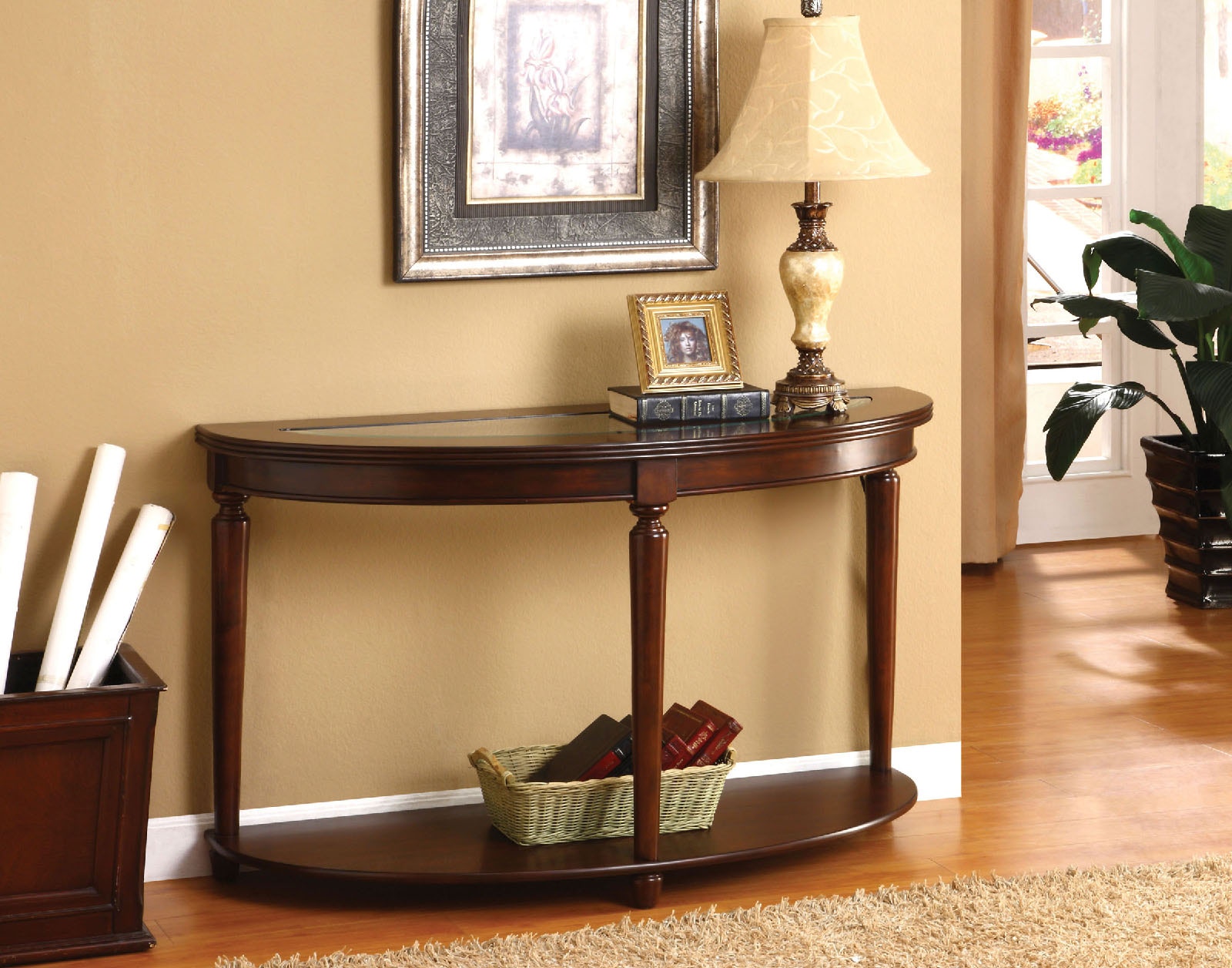 Furniture of America Sofa Table CM4131S