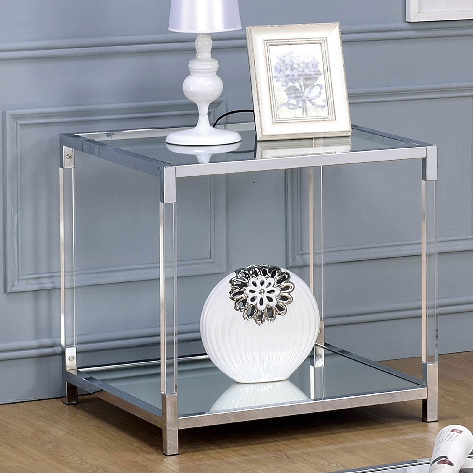Furniture of America End Table CM4153E