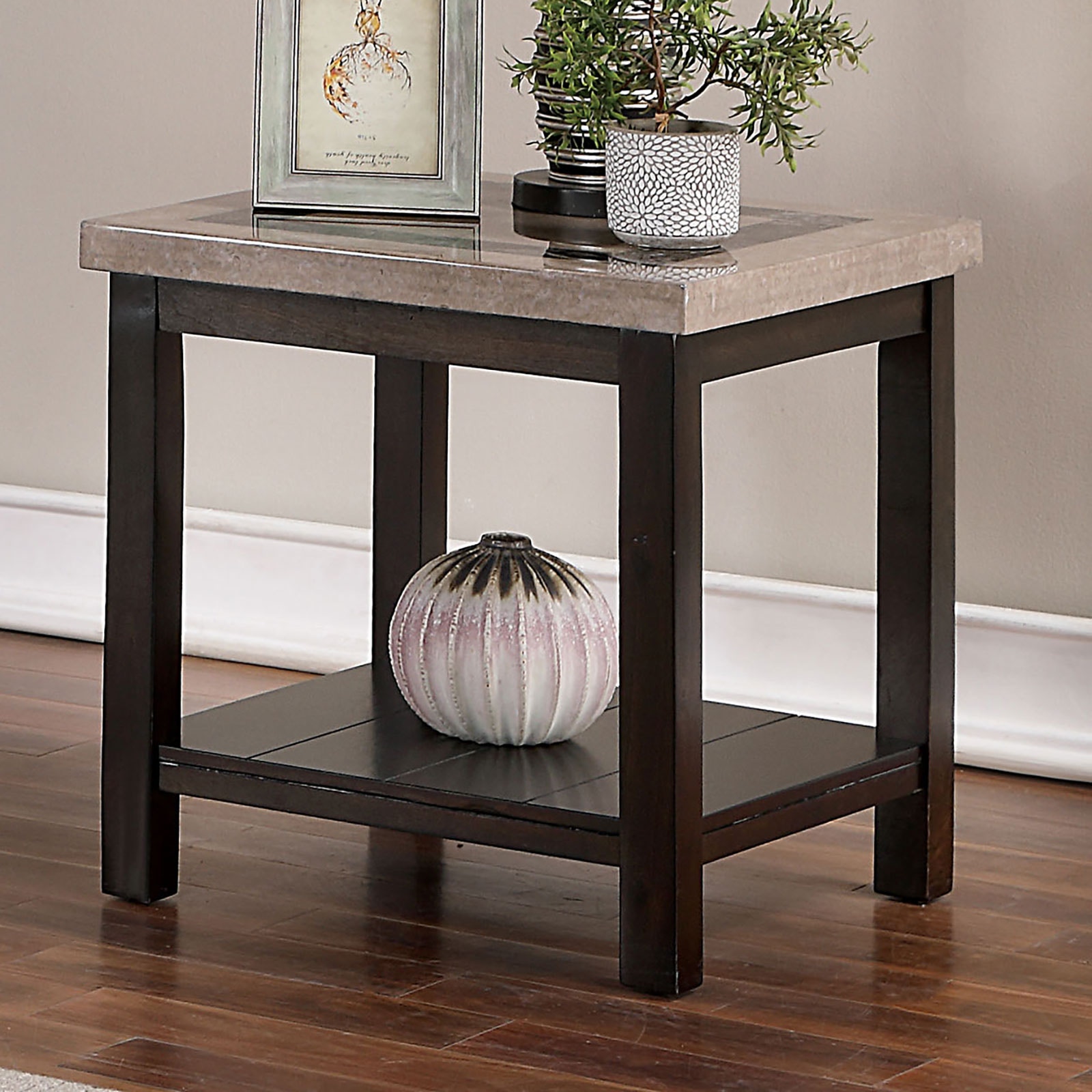 Furniture of America End Table CM4187E