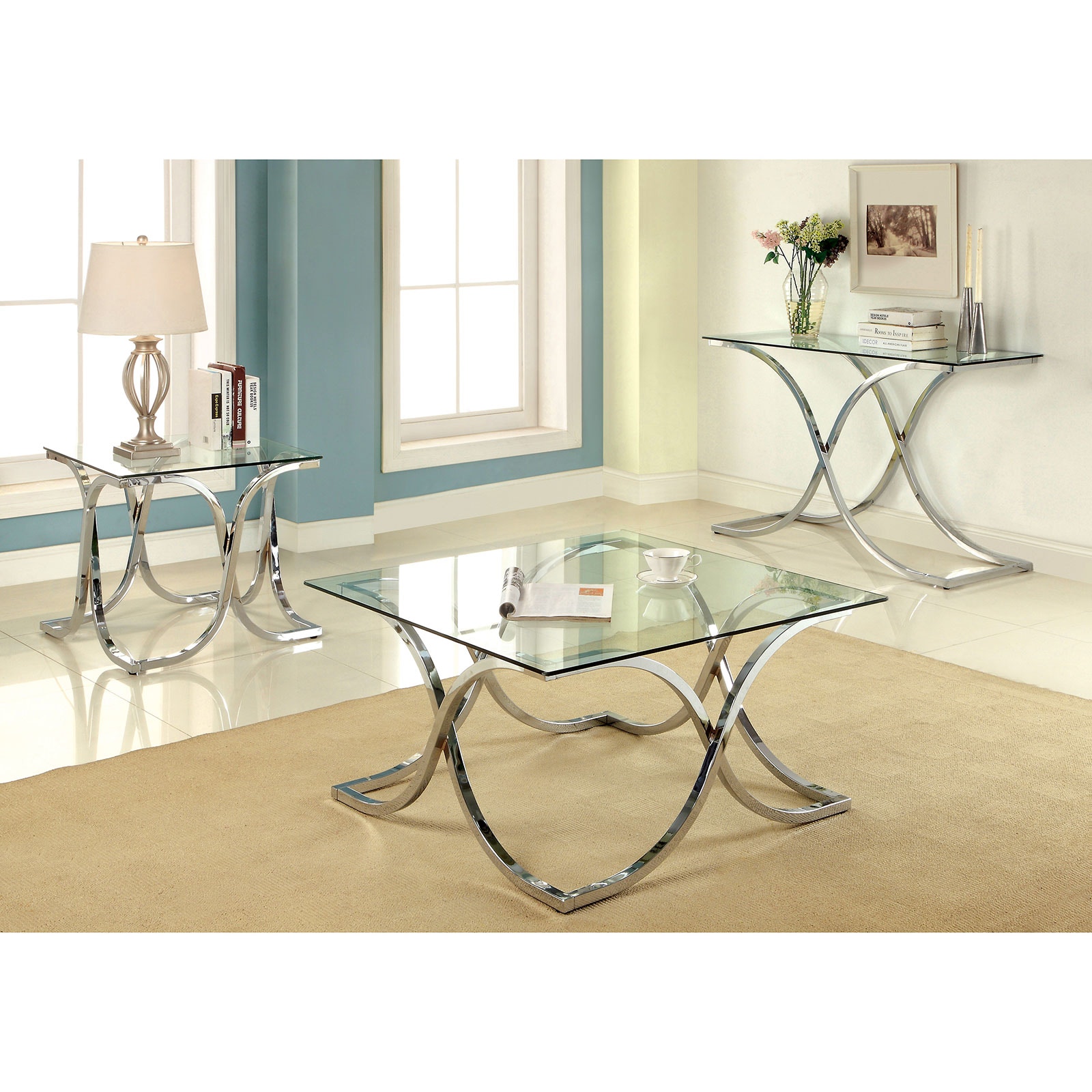 Furniture Of America Living Room End Table Cm4233e Pk Z R
