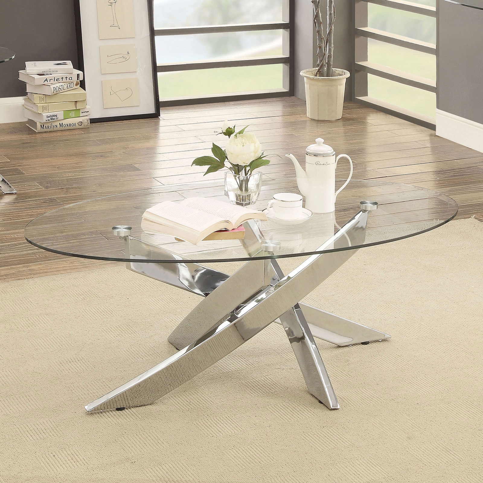 Furniture of america coffee outlet table