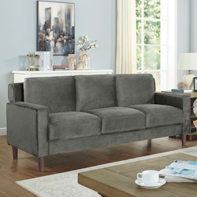 Cm6159bl-sf Furniture Of America Jolanda Sofa