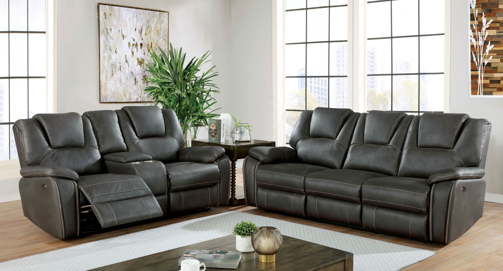  Power Sofa Power Loveseat 