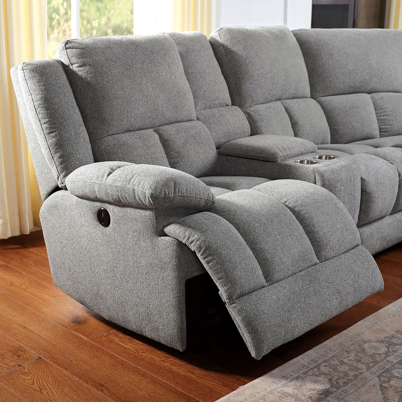 Furniture of America Living Room Sectional CM6345-SECT - Furniture