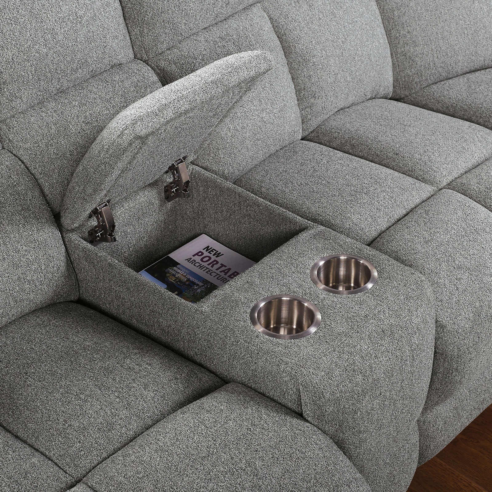 Furniture of America Living Room Sectional CM6345-SECT - Furniture