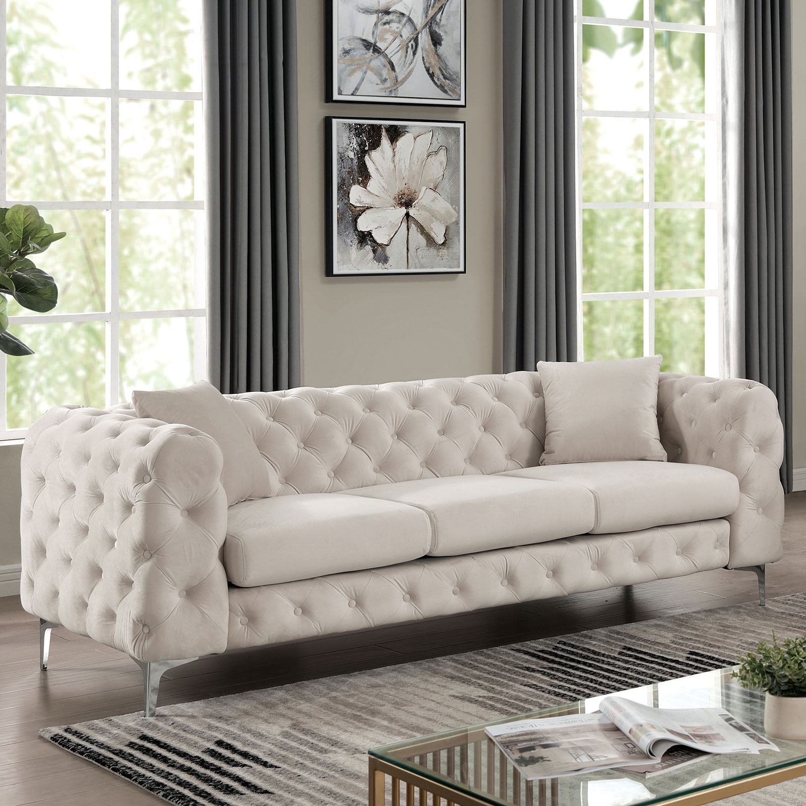  Sofa, Beige 