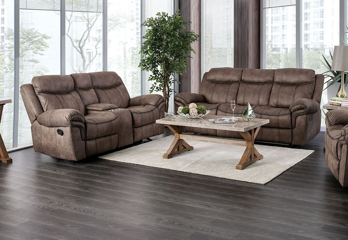 Furniture of America Sofa Loveseat 2 Pc. CM6583-2PC