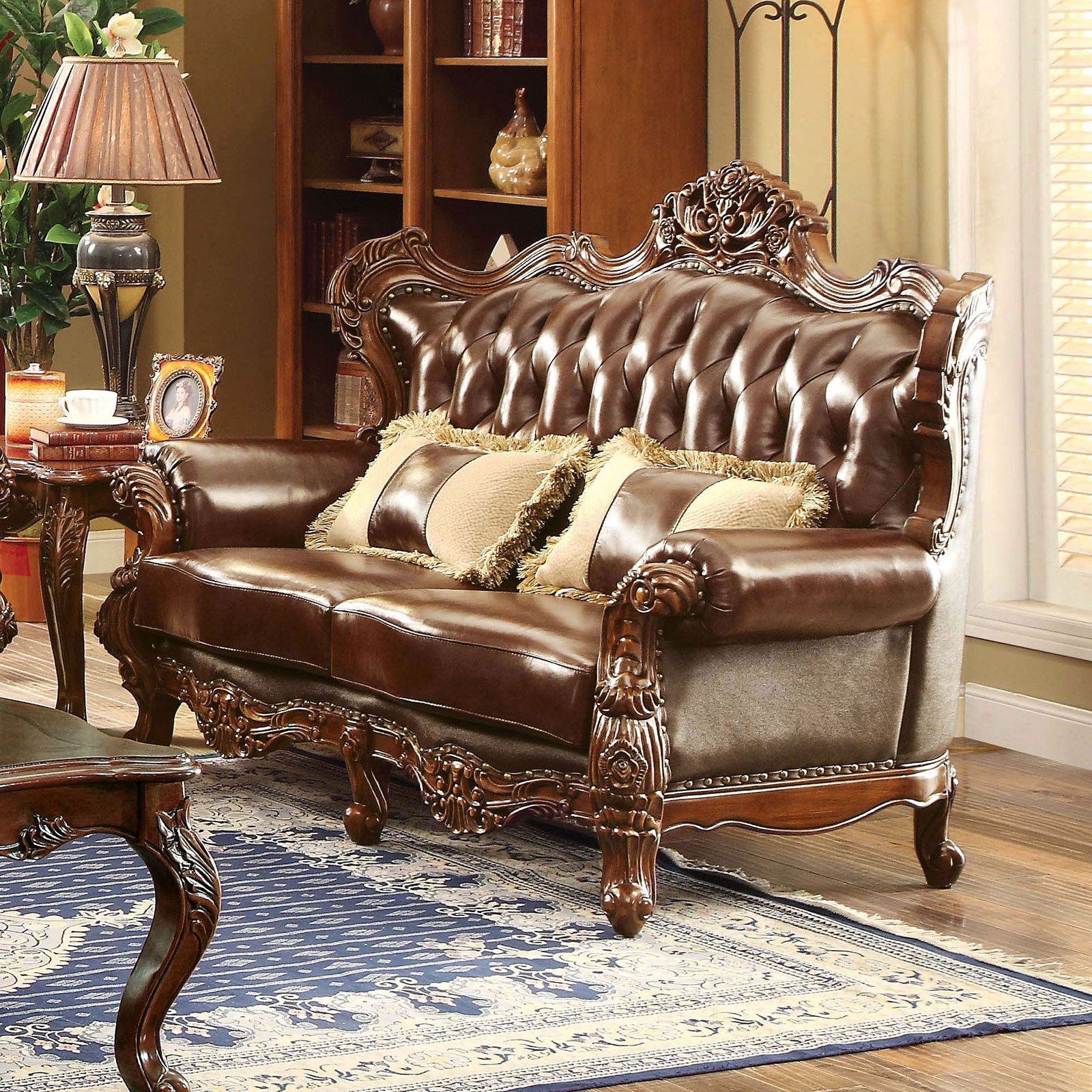Furniture of America Loveseat CM6786-LV-PK