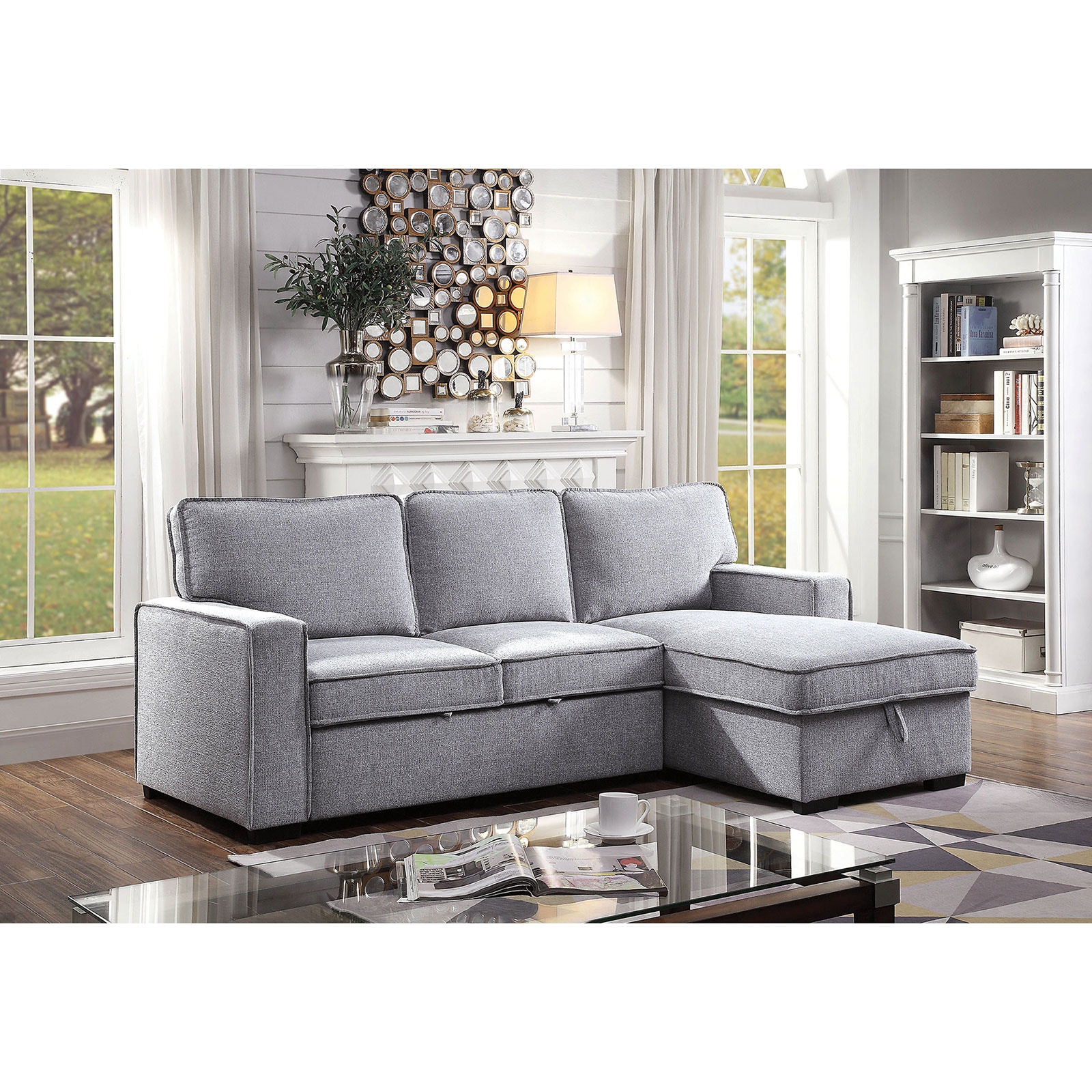 Furniture of America Living Room Sectional CM6964-SECT