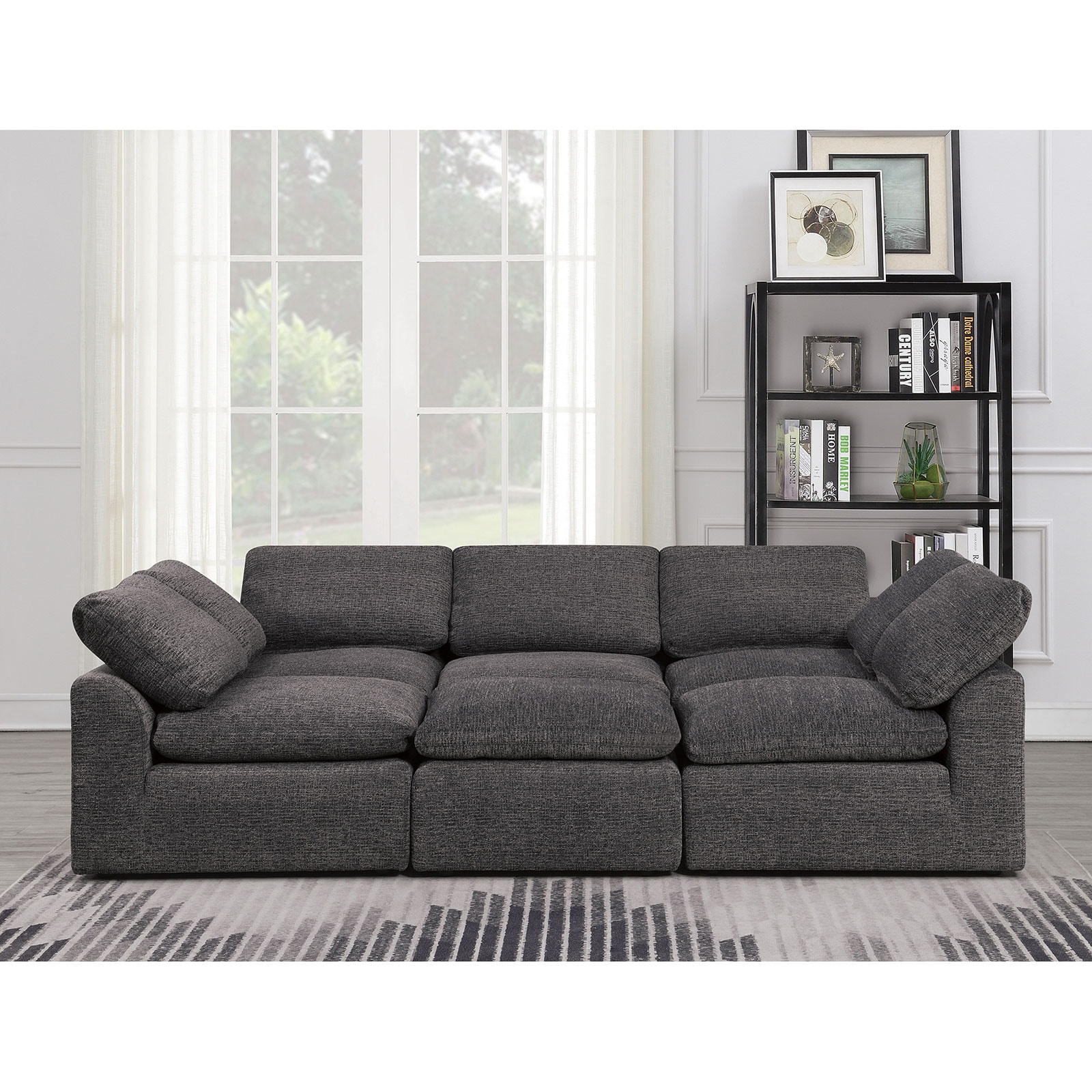 Gray sleeper sofa online