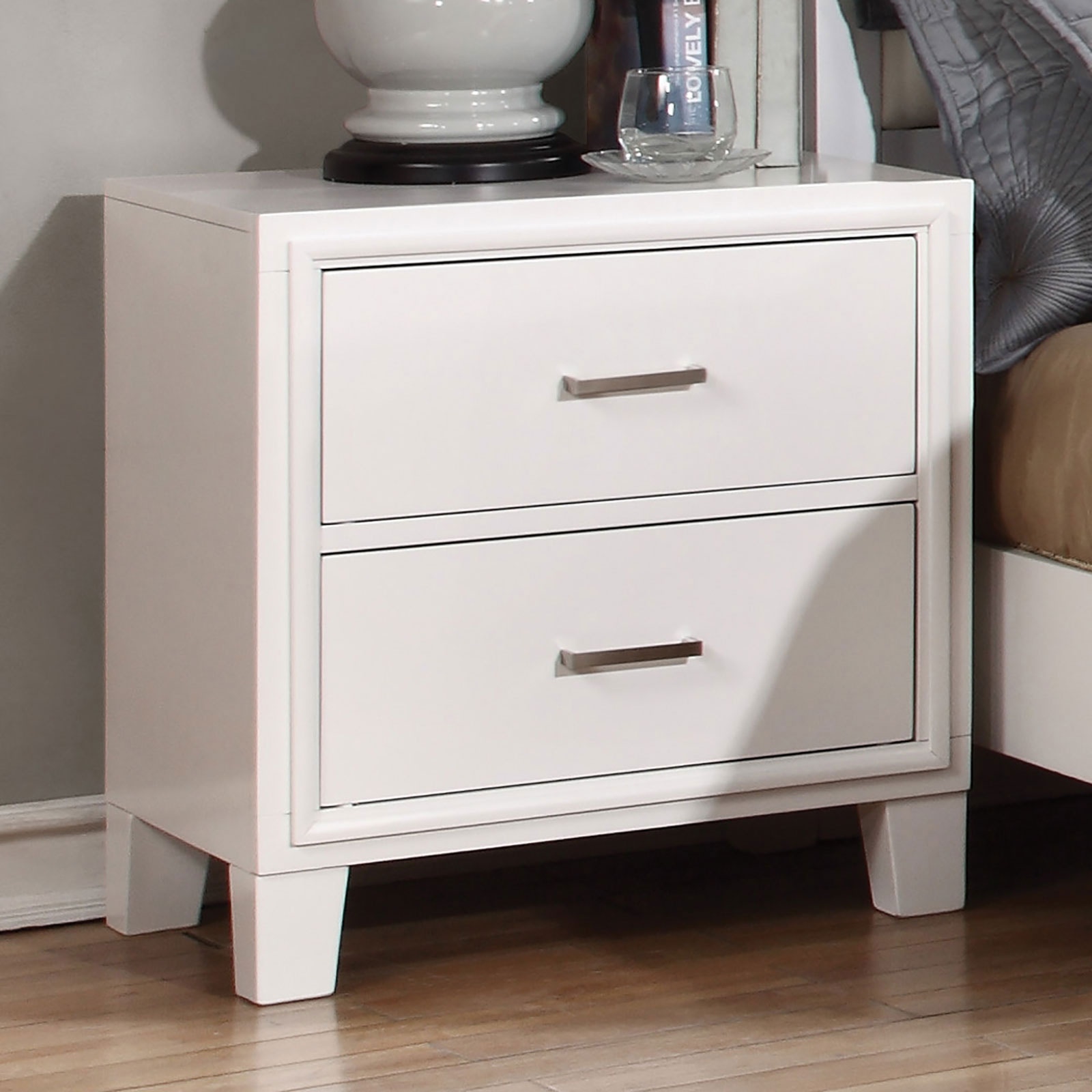 Furniture of America Bedroom Night Stand CM7068WH-N - Anna's