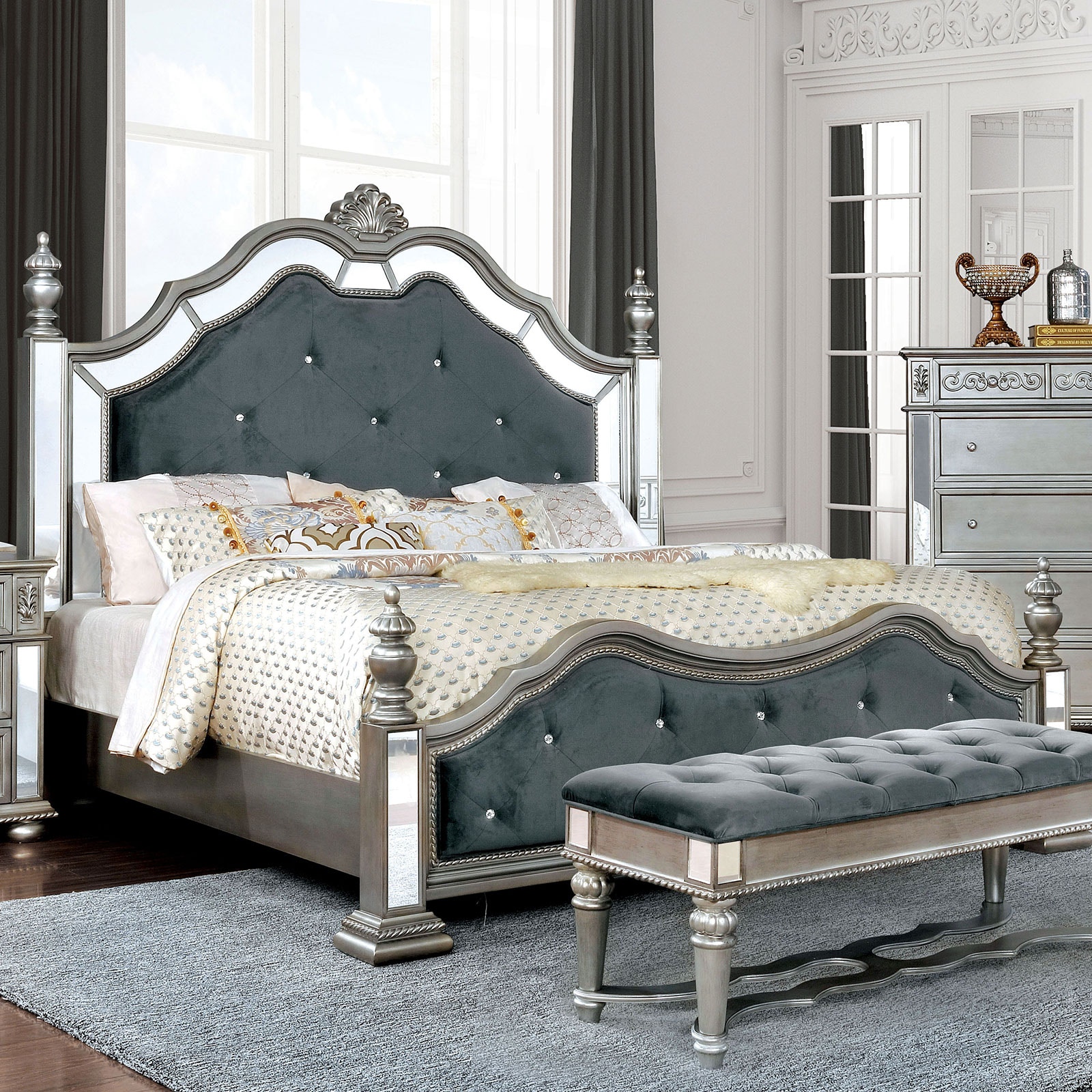 Furniture of America Queen Bed CM7194Q-BED