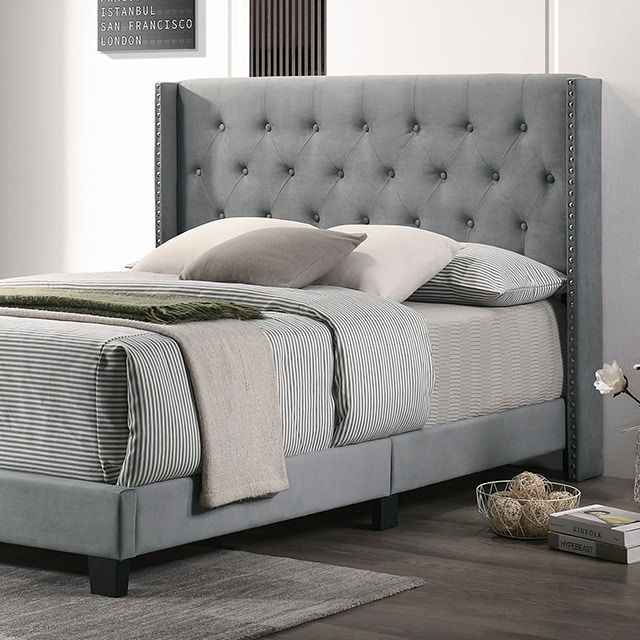 Brady upholstered queen deals bed