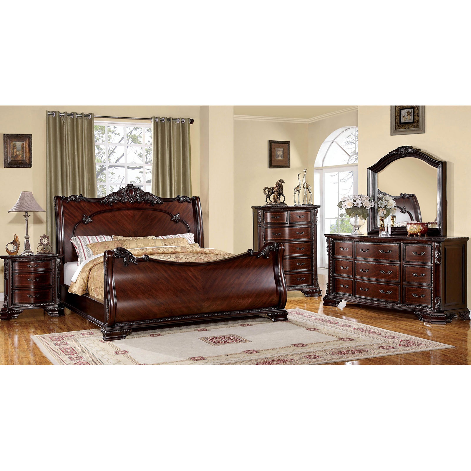 Cherry dresser set online