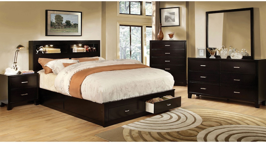 Furniture Of America Bedroom Queen Bed Cm7291ex Q Bed Anna S