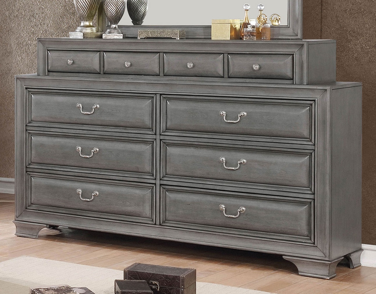 Furniture of America Bedroom Dresser CM7302GYD Leon Furniture