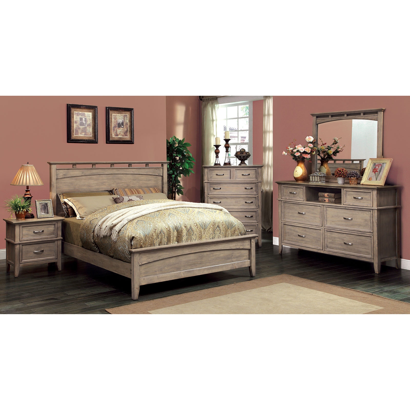 Furniture Of America 4 Pc Queen Bedroom Set Cm7351l Q 4pc Z R Furniture Woodbridge Va