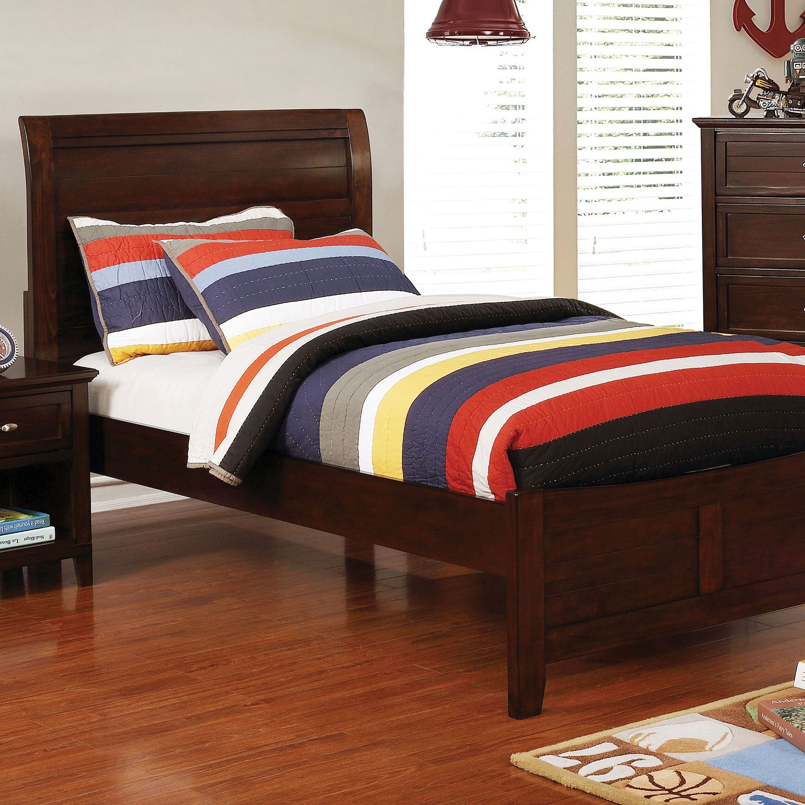 Furniture of America Twin Bed CM7517CH-T-BED