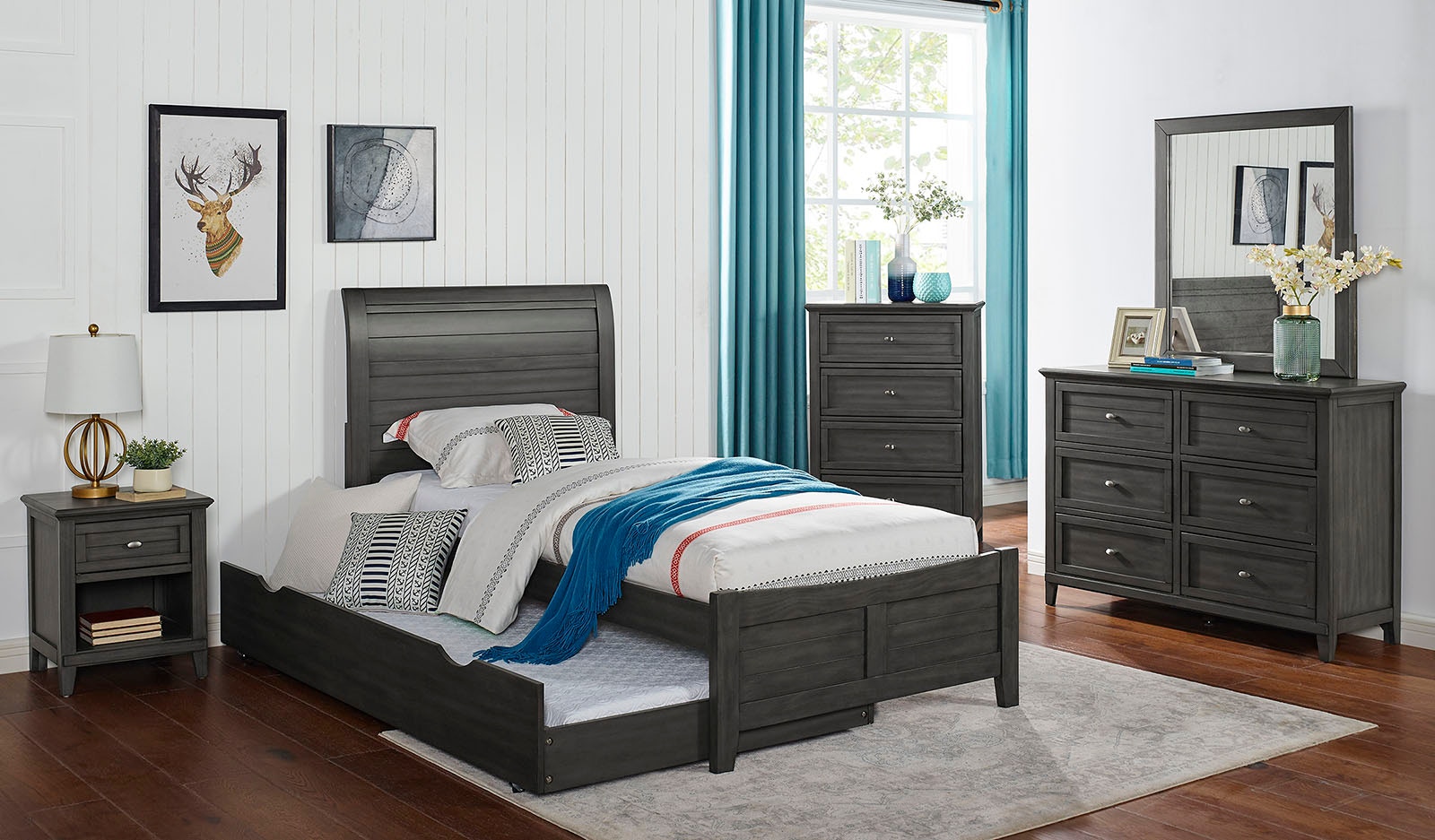 Furniture of America Brogan Full Bed
