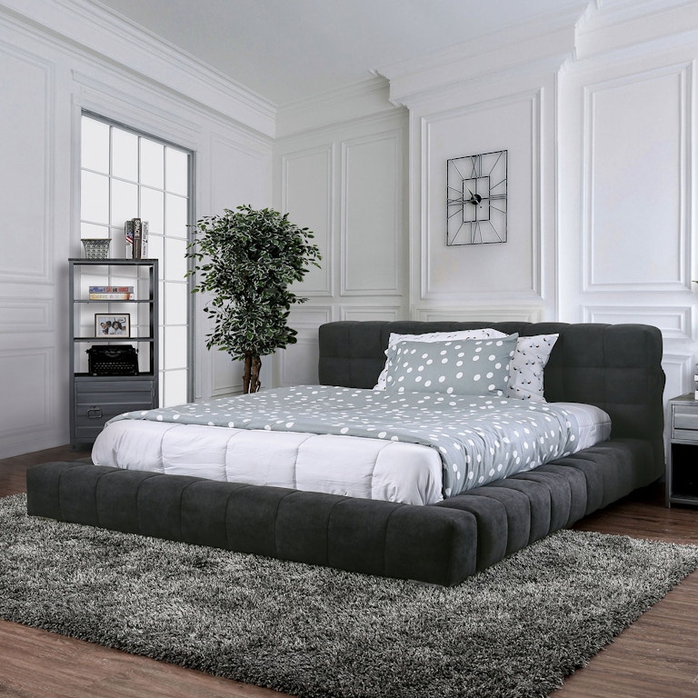Furniture of America® Louis Philippe Gray Eastern King Bed