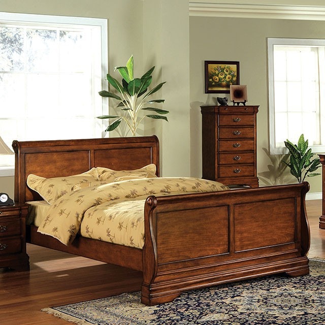 Furniture of America Bedroom California King Bed CM7650DKCKBED