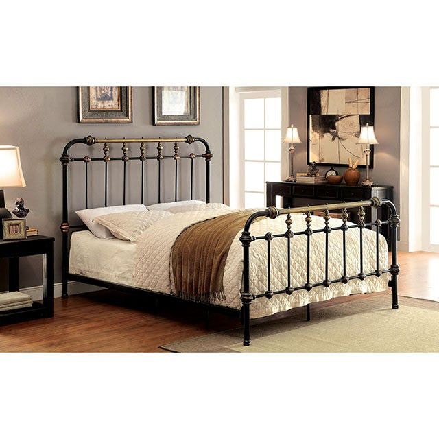 Furniture Of America Bedroom Metal Queen Bed CM7733Q Furniture Market   Cm7733 Z 