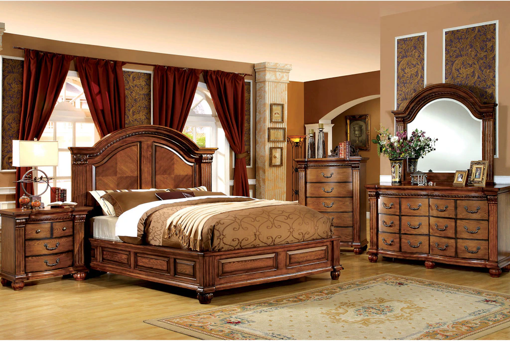 Furniture of America Bedroom 4 Pc. Queen Bedroom Set CM7738Q-4PC - Ferguson's House of Furniture Furniture of America Bedroom 4 Pc. Queen Bedroom Set CM7738Q-4PC - Ferguson's House of Furniture