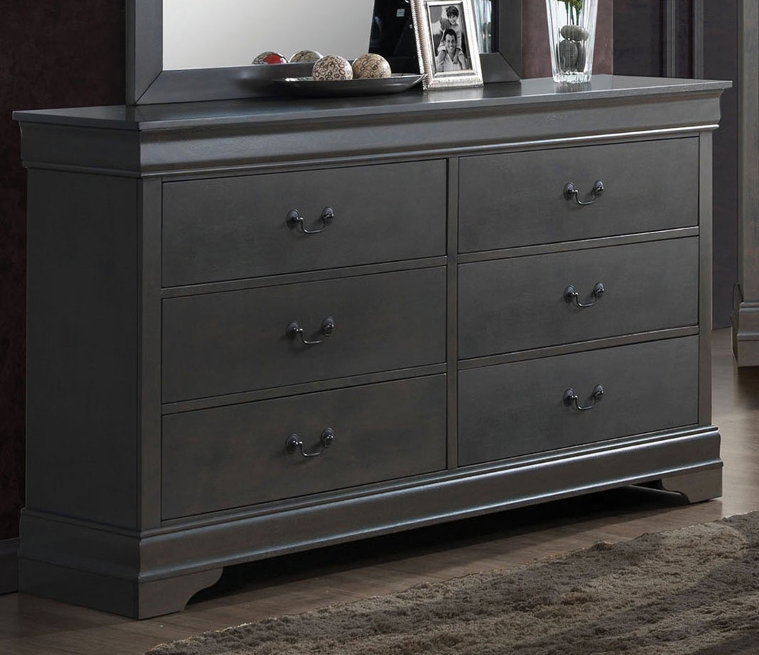 Furniture of America Bedroom Dresser CM7866GYD Furniture Market
