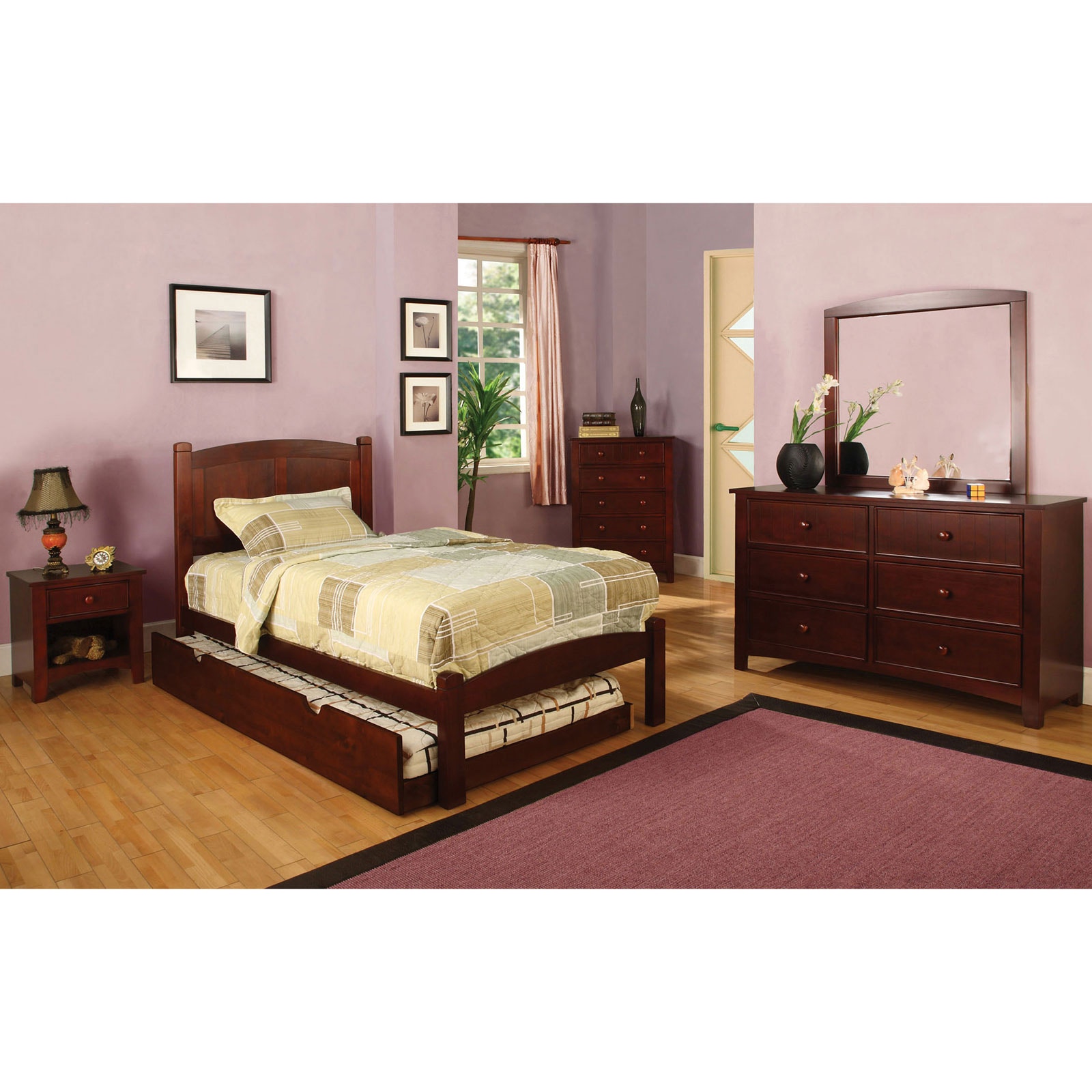  4 Pc. Twin Bedroom Set 