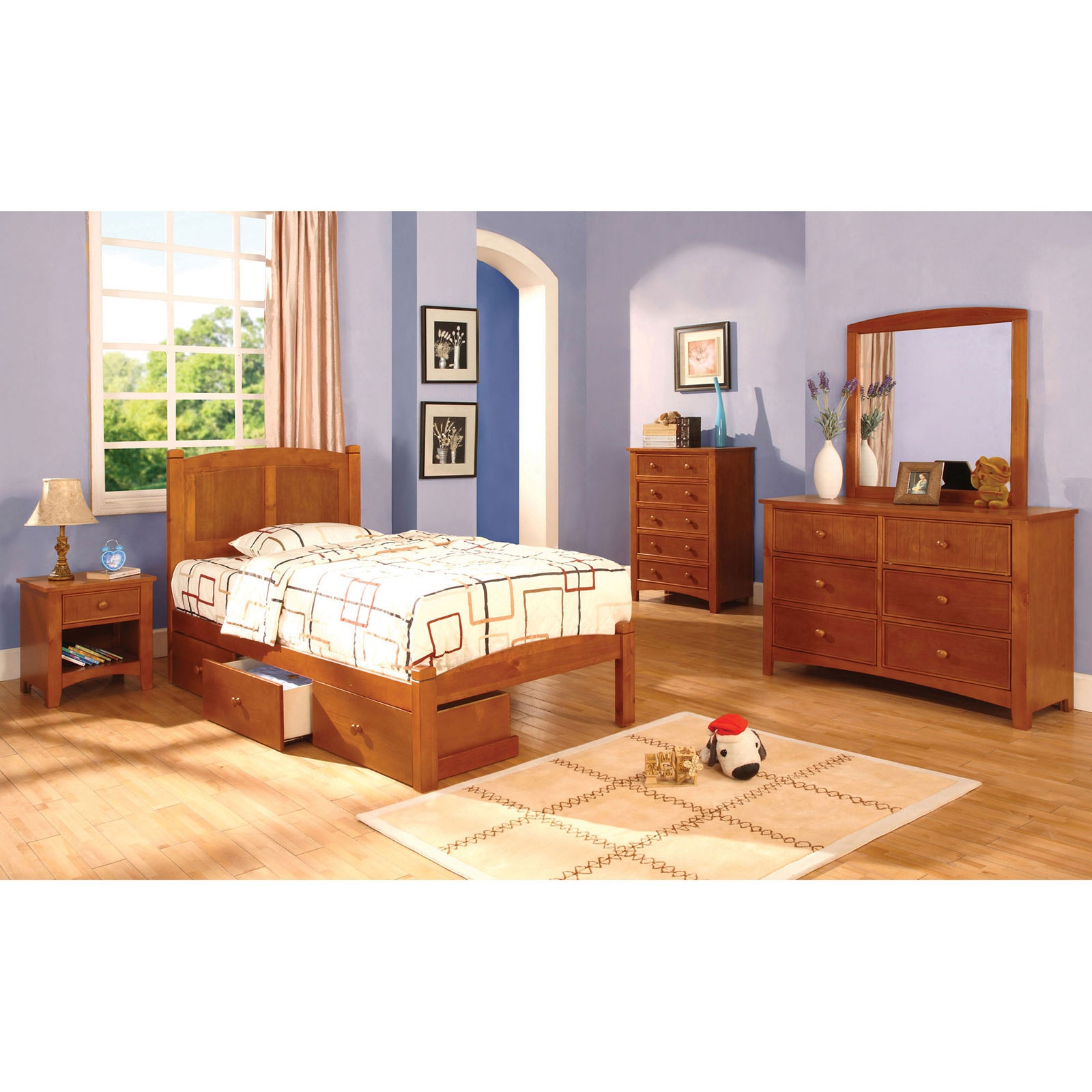 4 Pc. Twin Bedroom Set 