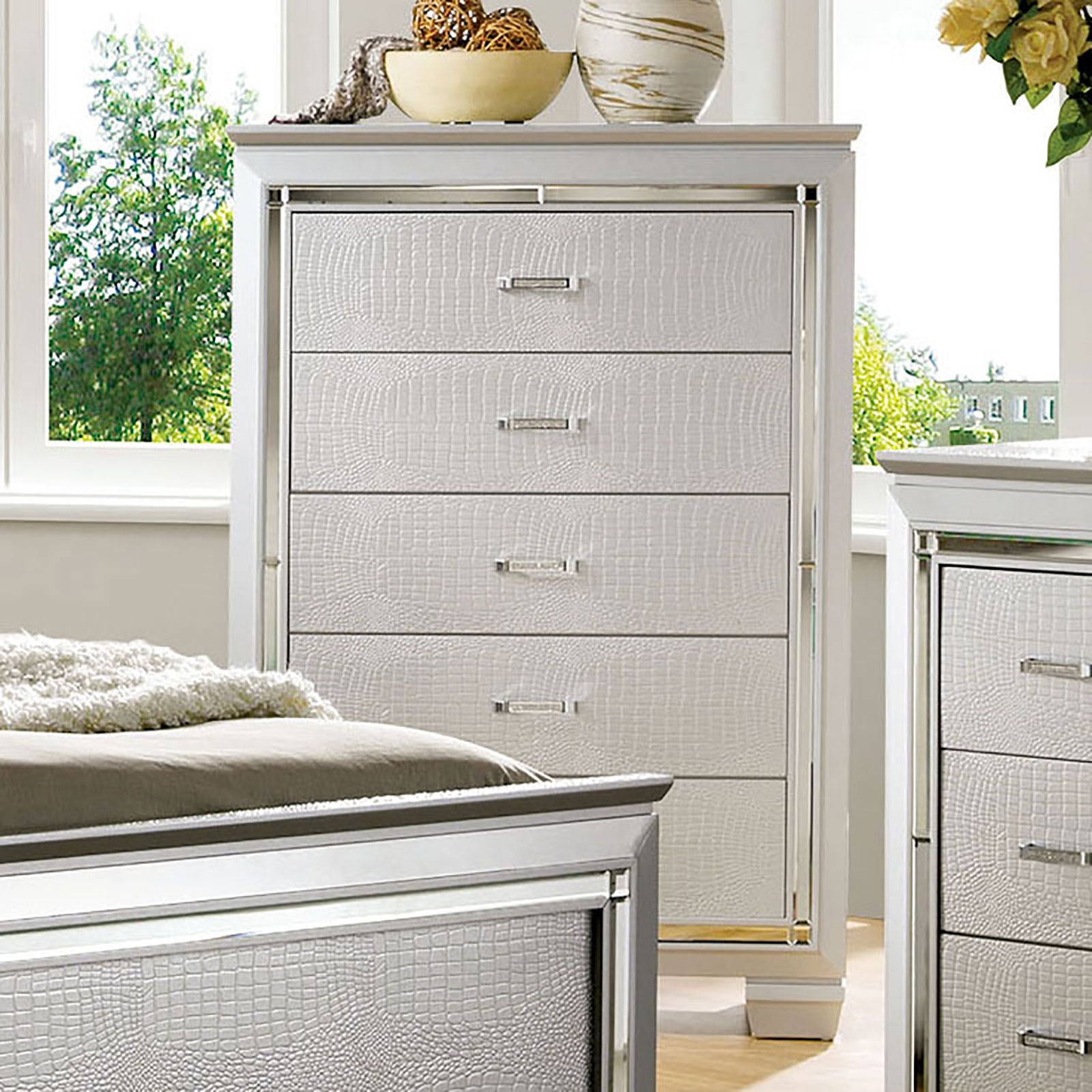 Furniture of America Bedroom Chest CM7979SVC Furniture Market