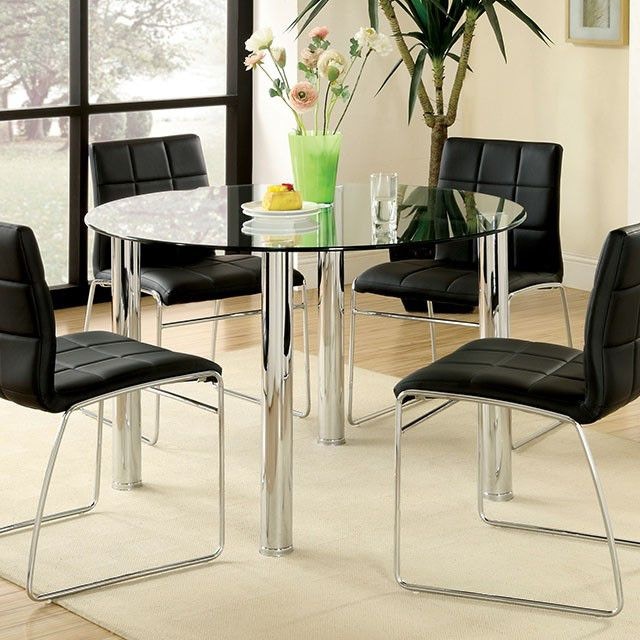 Furniture of America Round Dining Table CM8320T-TABLE