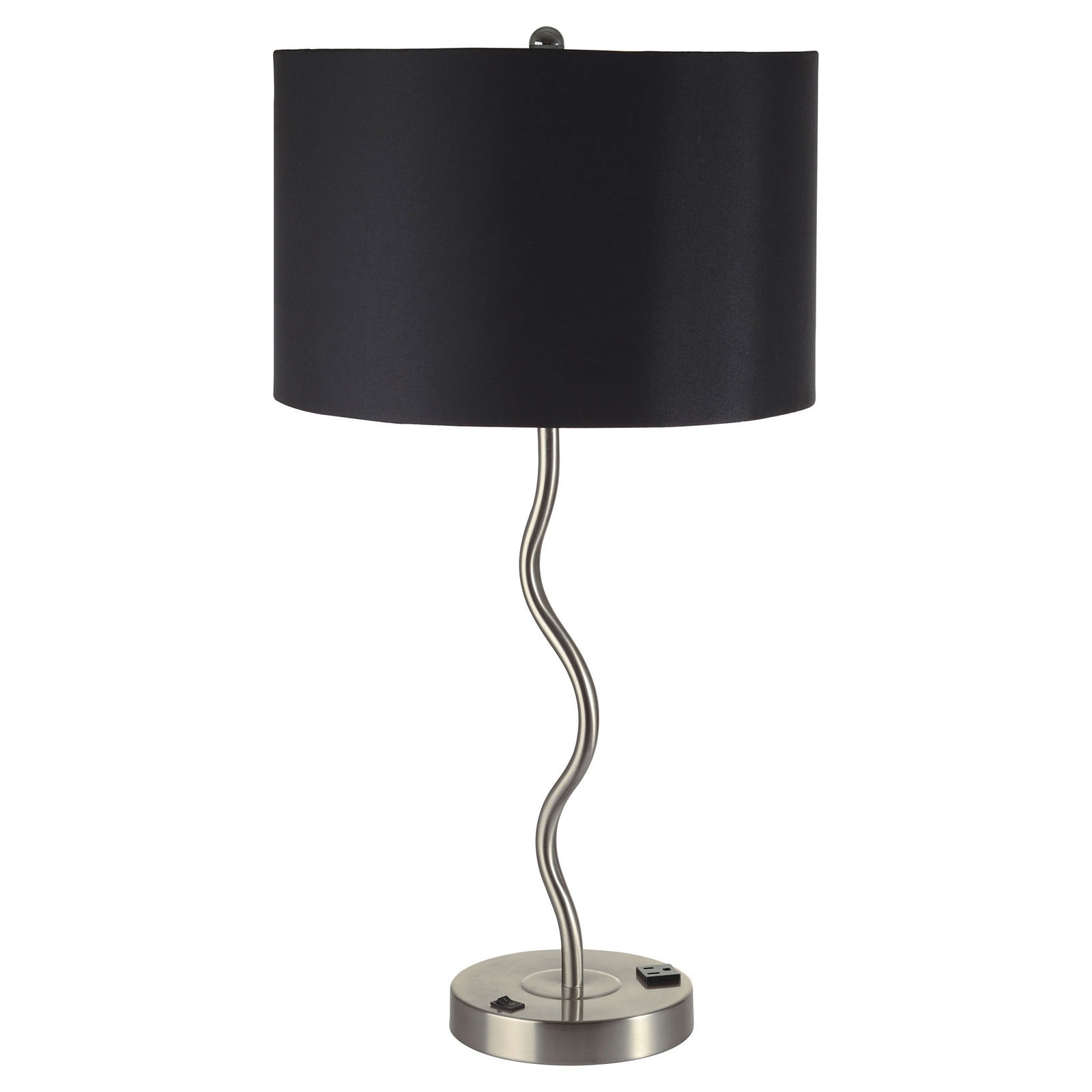 Furniture of America Table Lamp (2/CTN) L76224T-BK-2PK