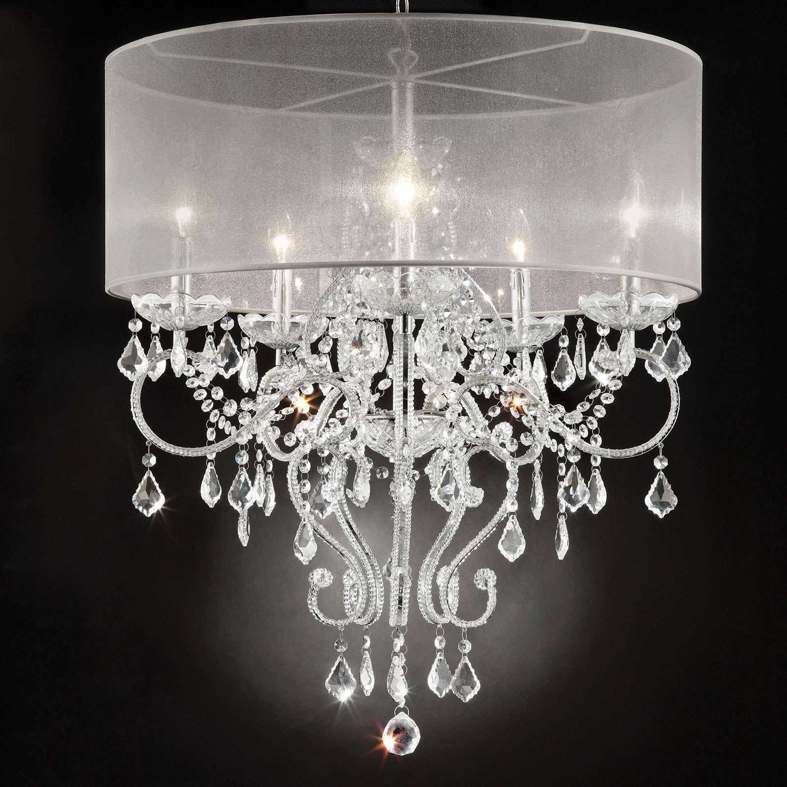Furniture of America 31 1/2"H Ceiling Lamp L9720H