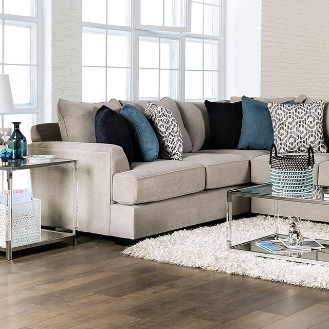  Sectional, Gray 